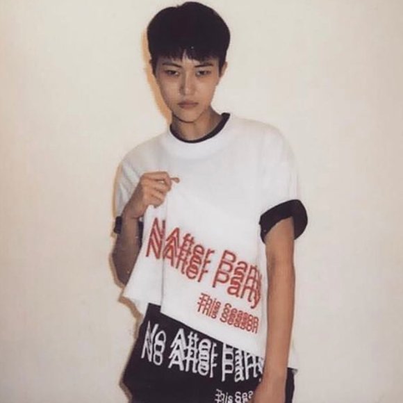Alexander Wang Tops - Alexander Wang "No After Party This Season" shirt Fall/Winter 2017